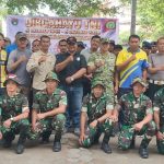 Menyambut HUT ke-81 TNI, Pasar Maimun Karimun Diserbu Aksi Bersih-Bersih dan Peduli Sampah