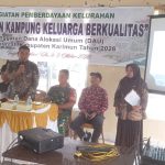 Babinsa Tanjung Berlian Hadiri Pelatihan Kampung Keluarga Berkualitas