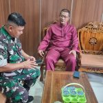 Sertu Abdul Latib Sinaga Sambangi Kantor Desa Lubuk, Perkuat Koordinasi Wilayah