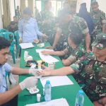 Koramil 03/Kundur Perkuat Kepedulian Kesehatan Lewat Sosialisasi dan Layanan Gratis