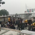 Koramil 04/Tebing Kerahkan Enam Personel, Kerja Bakti ASRI di Coastal Area Karimun